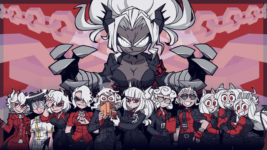 Helltaker Demon Squad Wallpaper