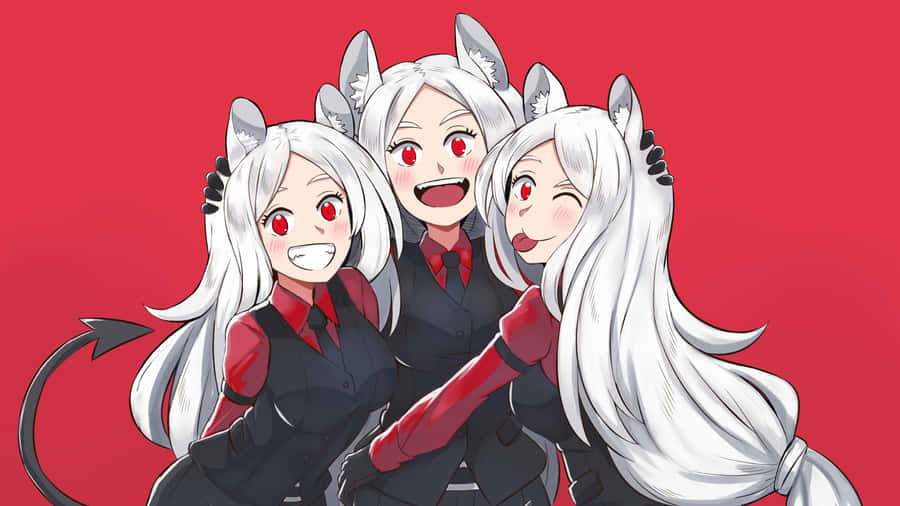 Helltaker White Hair Devils Wallpaper