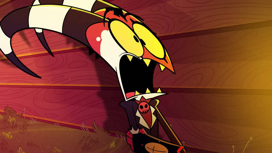 Helluva Boss' Eccentric Character, Blitzo Wallpaper