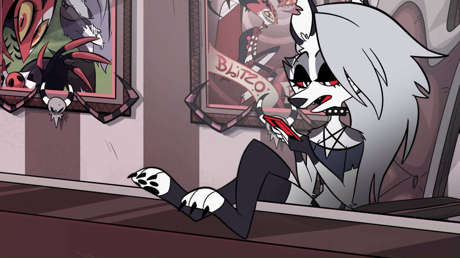 Helluva Boss Lazy Loona Wallpaper