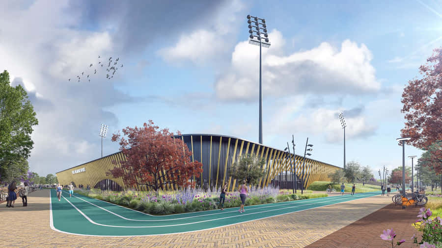 Helmond Future Sports Complex Rendering Wallpaper