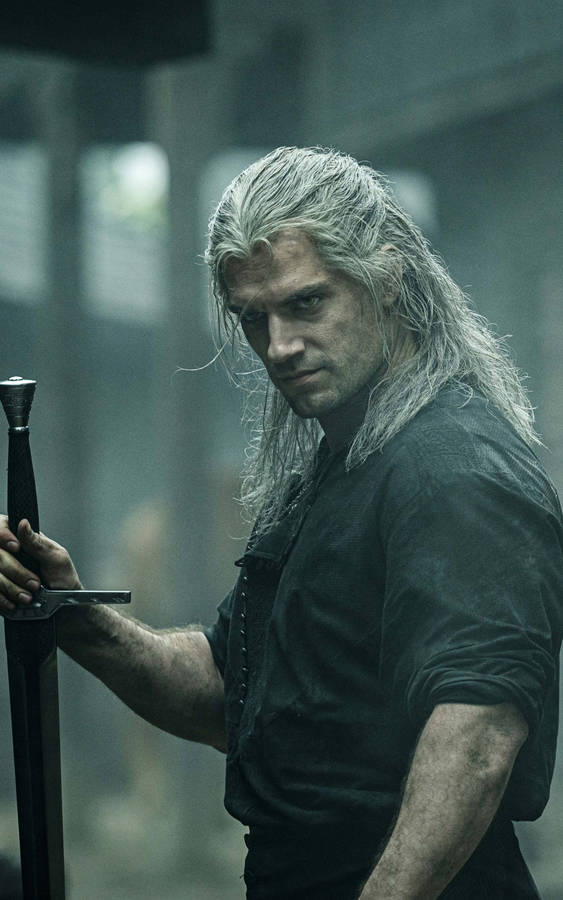 Henry Cavill Geralt Photo Wallpaper