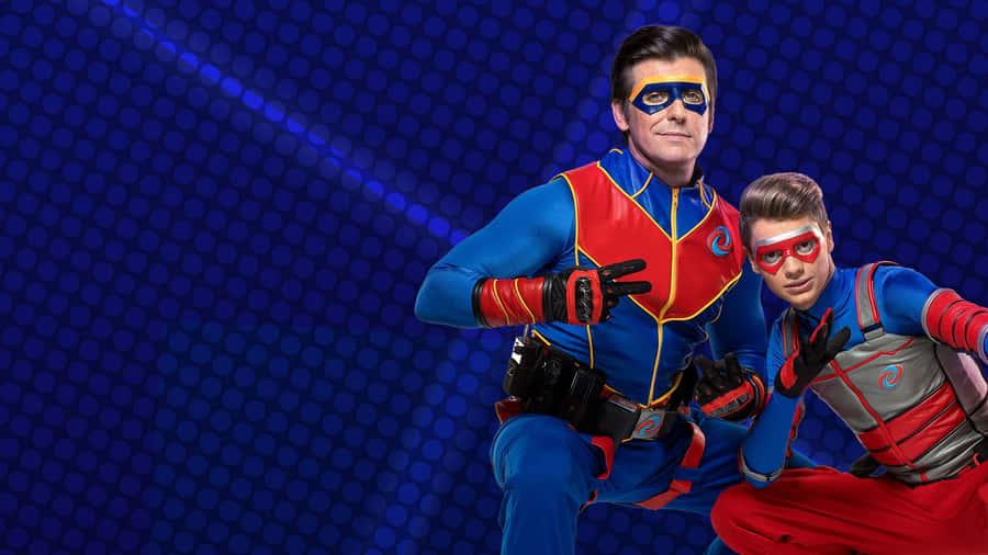 Henry Danger With Captain Man Wallpaper