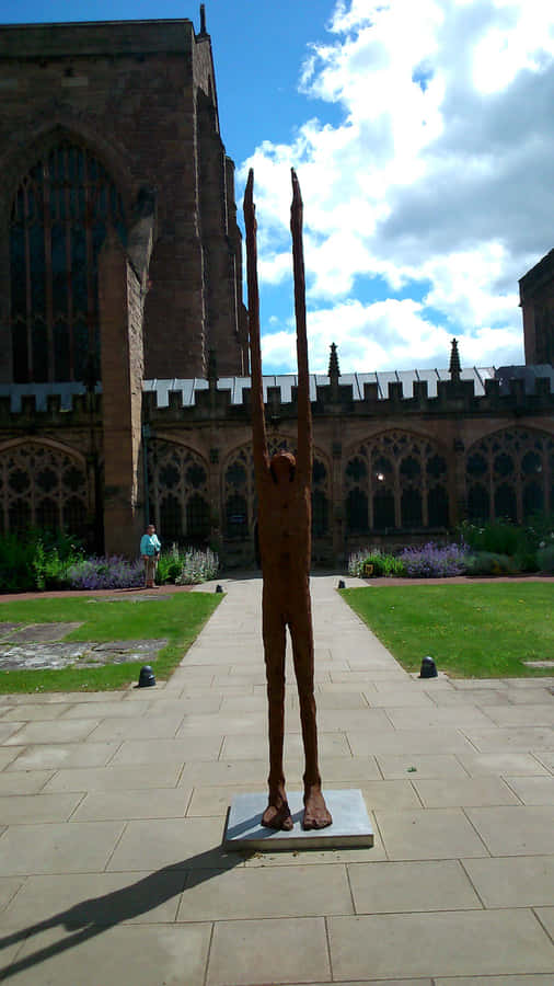 Hereford Cathedral Sculpture Wallpaper