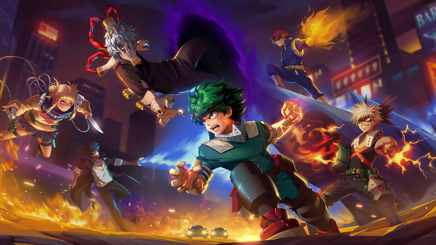Heroes In Training - My Hero Academia Wallpaper