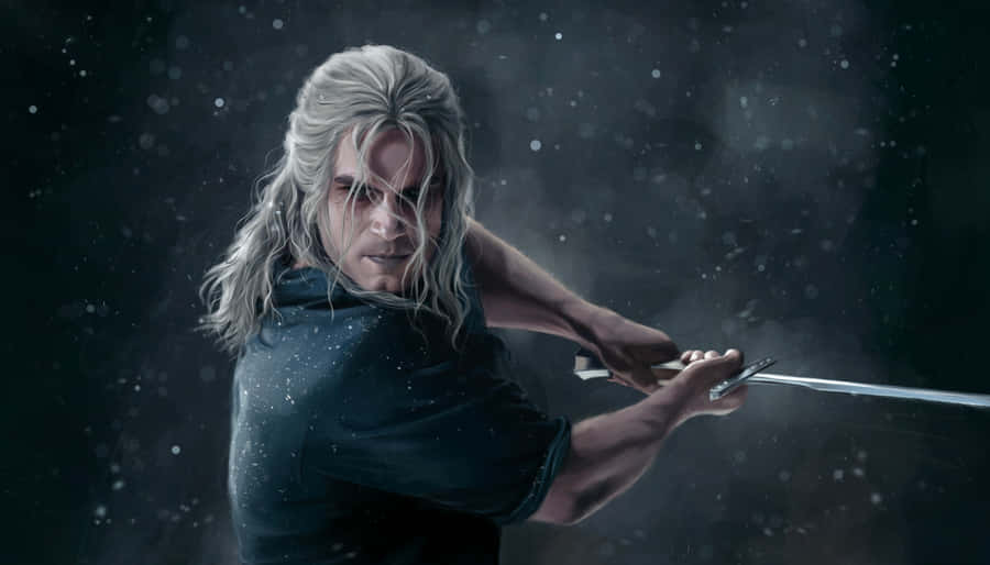 Heroic Portrait Of Geralt Of Rivia, The Witcher Wallpaper