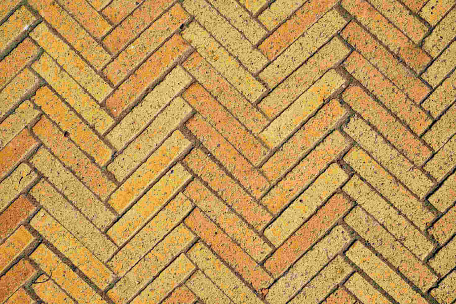 Herringbone Brick Pattern Texture Wallpaper