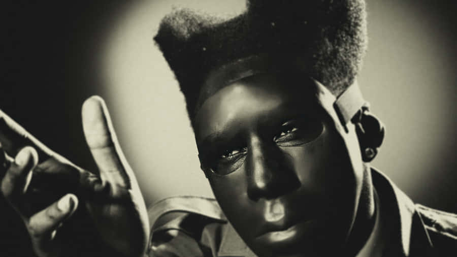 High Contrast Portrait Art Wallpaper