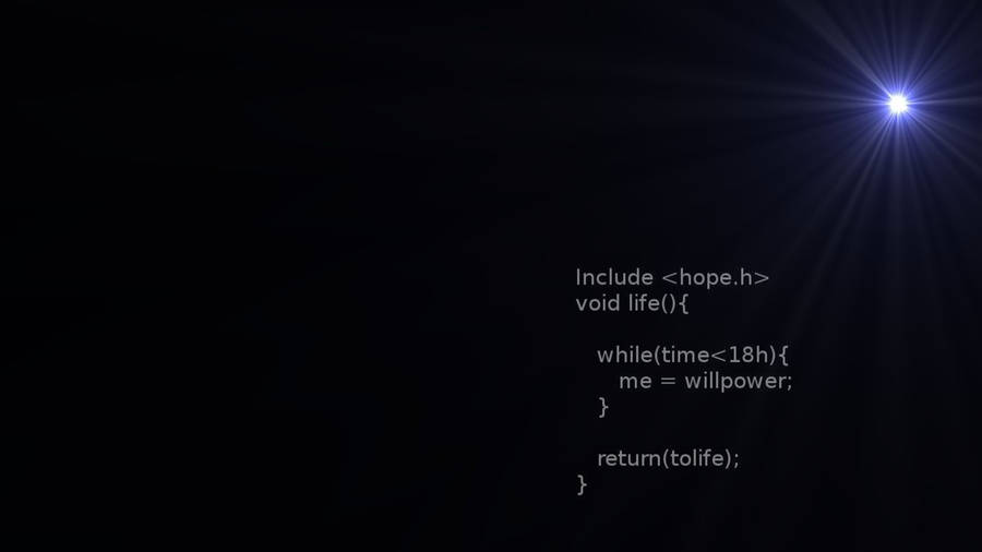 High Definition Image Of Programmable Code Wallpaper