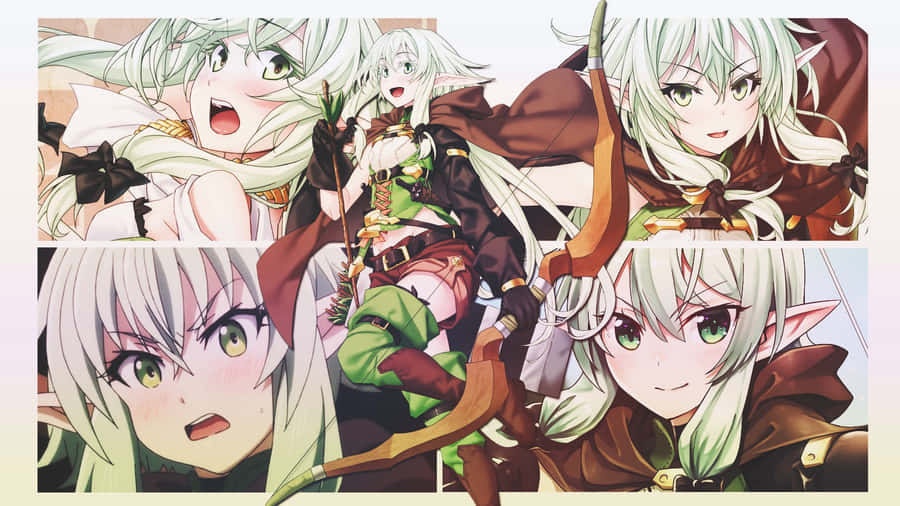 High Elf Archer In Action Wallpaper