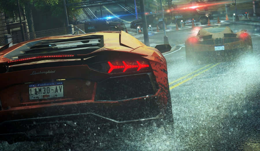 High Octane Thrills With Need For Speed On Pc Wallpaper