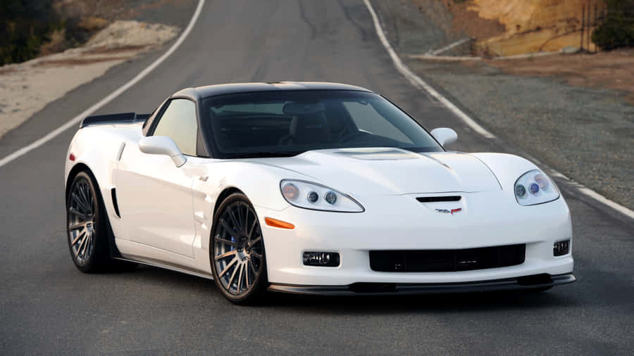 High-speed Pinnacle - Chevrolet Corvette Zr1 Wallpaper