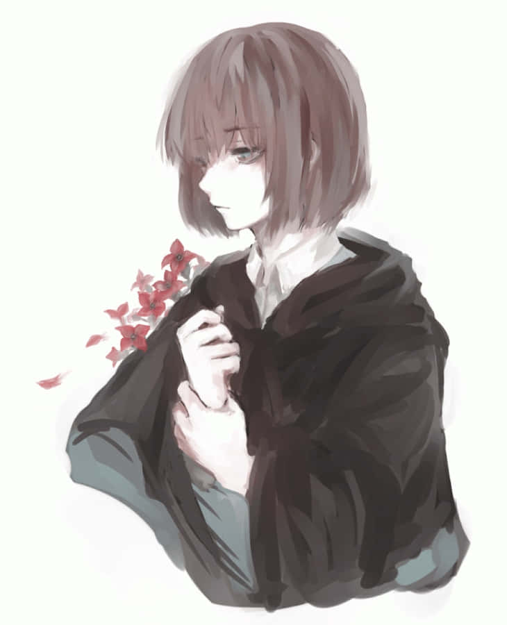 Hinami Fueguchi Striking A Pose With Her Kagune Wallpaper