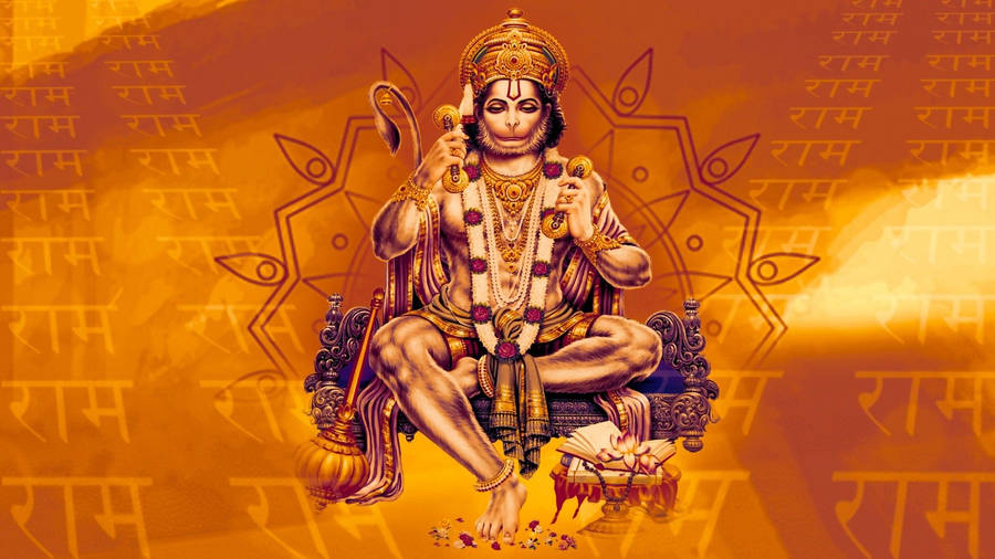 Hindu God Lord Hanuman 3d Wallpaper