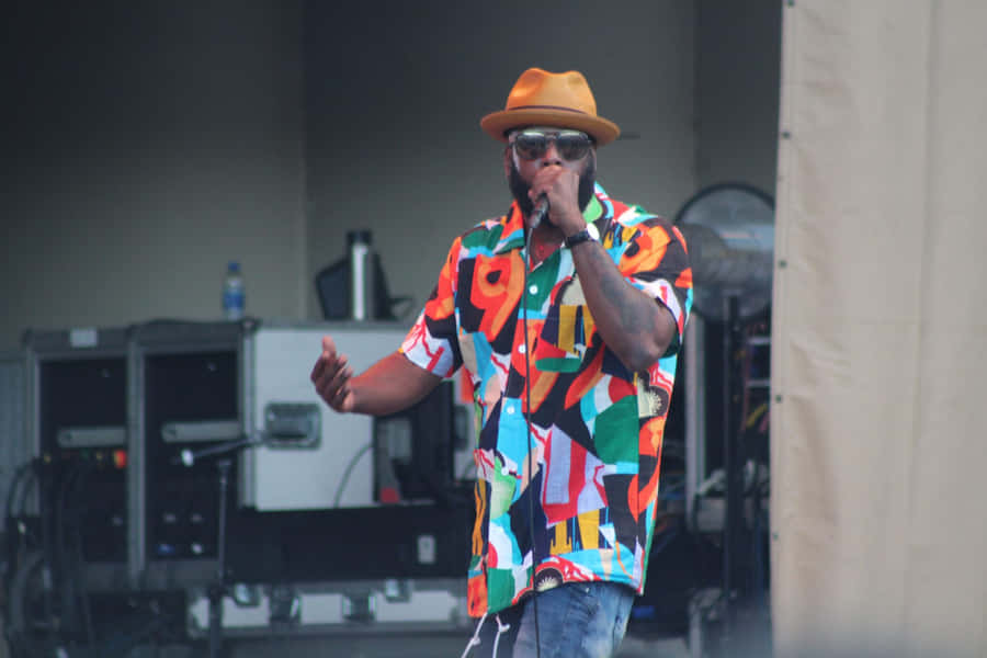 Hip Hop_ Artist_ Performance_ Stage Wallpaper