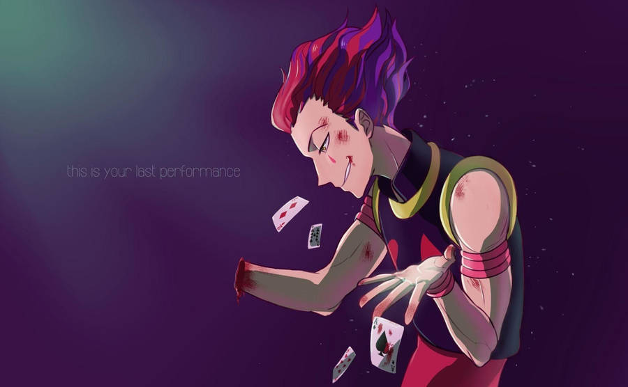 Hisoka 4k Last Performance Wallpaper