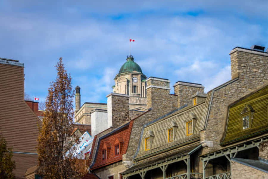 Historic Quebec City Architecture Wallpaper