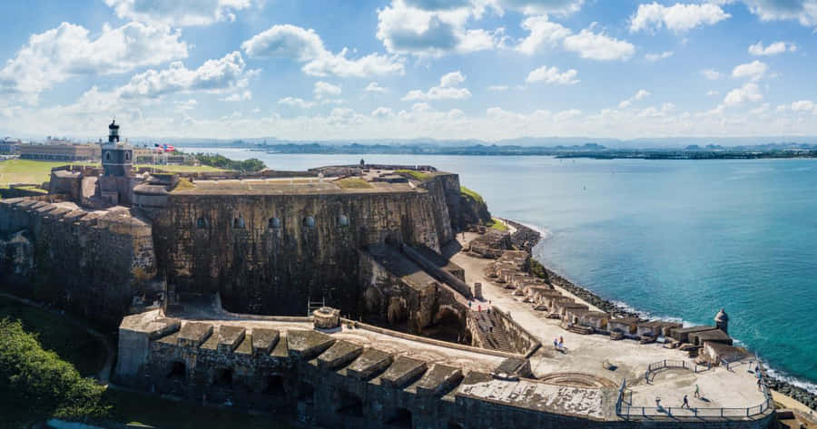 Historic Site Beside Castillo San Felipe Del Morro Wallpaper