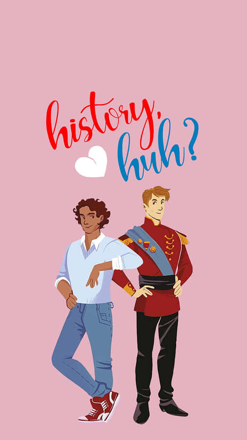 History Huh Animated Characters Wallpaper