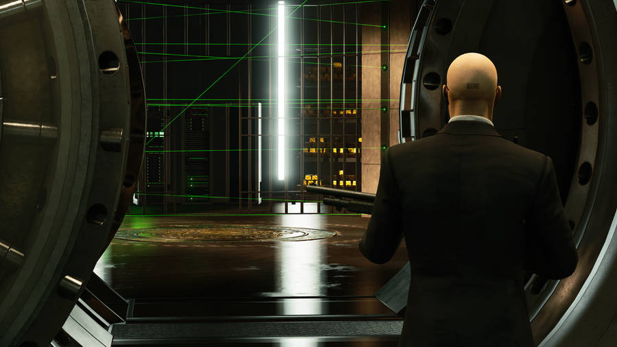 Hitman 2 Agent 47 In Vault Wallpaper