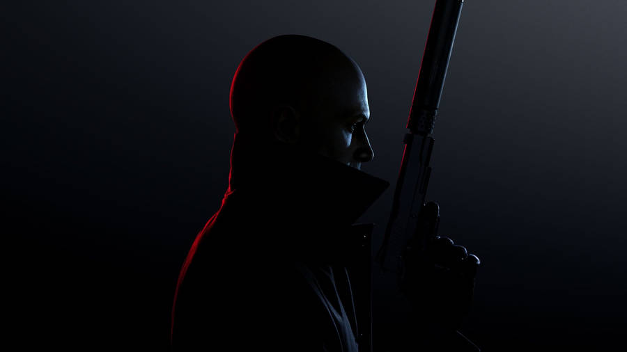 Hitman Black Shot Wallpaper