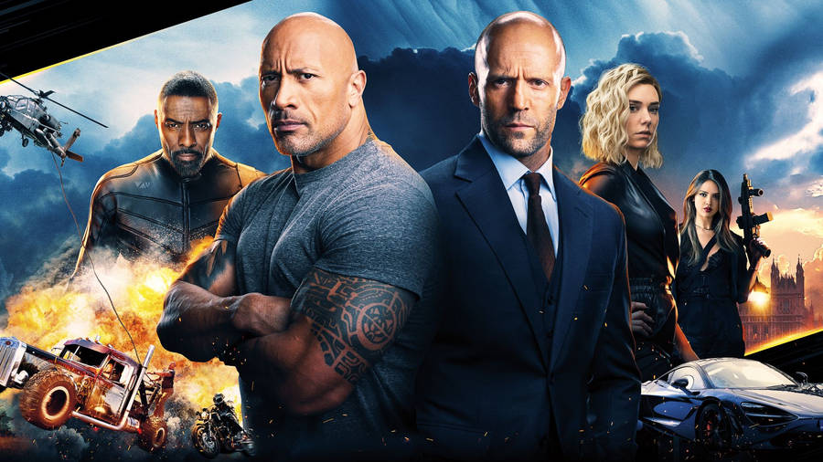 Hobbs And Shaw Fast And Furious Desktop Wallpaper