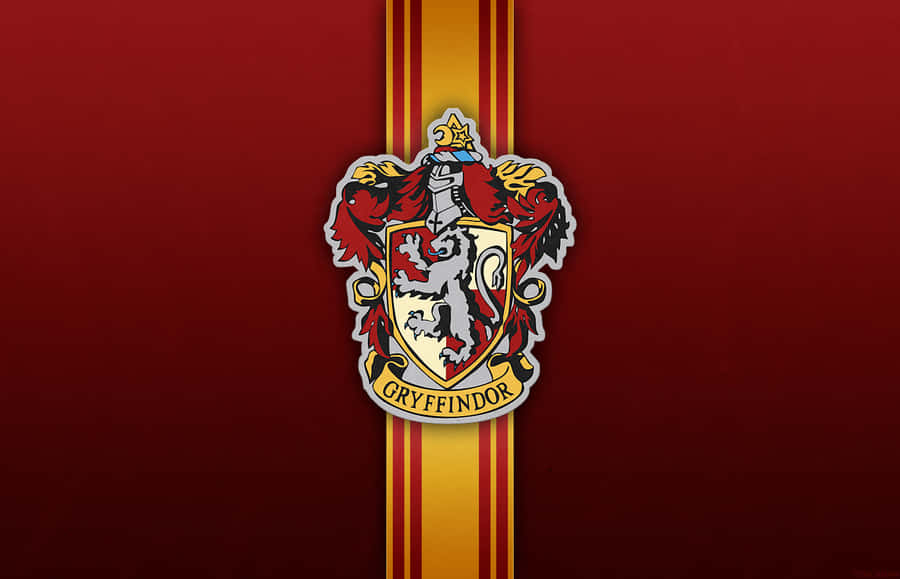 Hogwarts Crest Inspired By Gryffindor Castle Wallpaper