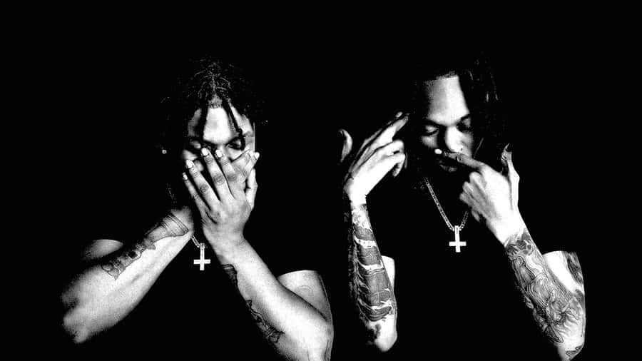 Homicide Gang Members Posing Wallpaper