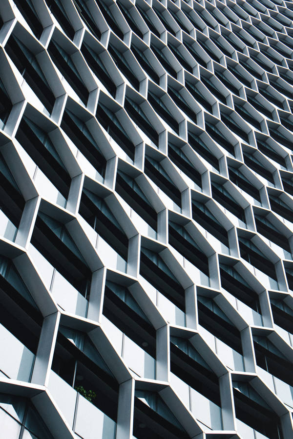 Honeycomb Window Panes Wallpaper