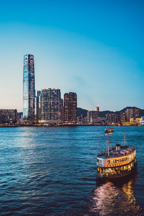 Hong Kong Victoria Harbour Cruise Wallpaper