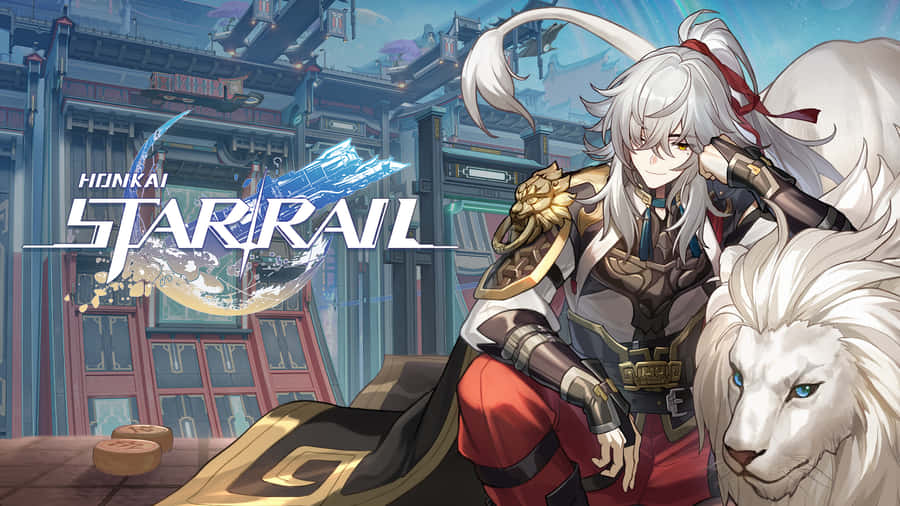 Honkai Star Rail Characterand Companion Wallpaper