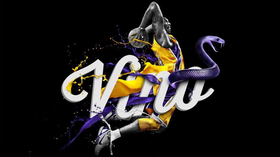 Honoring Kobe And The “black Mamba” Wallpaper