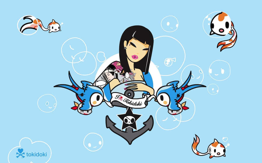 Hop On Board For A Wild Journey With Tokidoki! Wallpaper