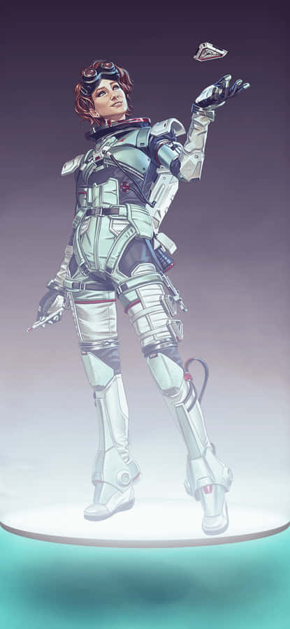 Horizon Showcasing Her Abilities In Apex Legends. Wallpaper