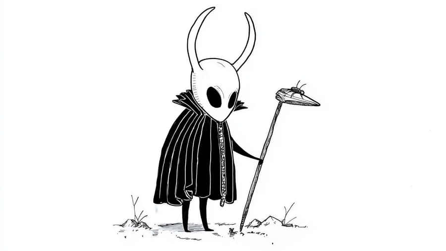 Hornet Character Art Hollow Knight Silksong Wallpaper