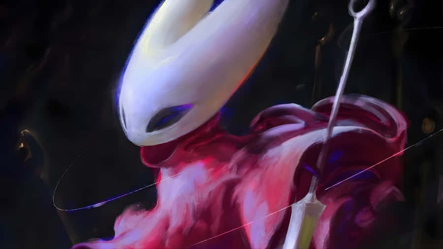 Hornet In Silksong Combat Wallpaper