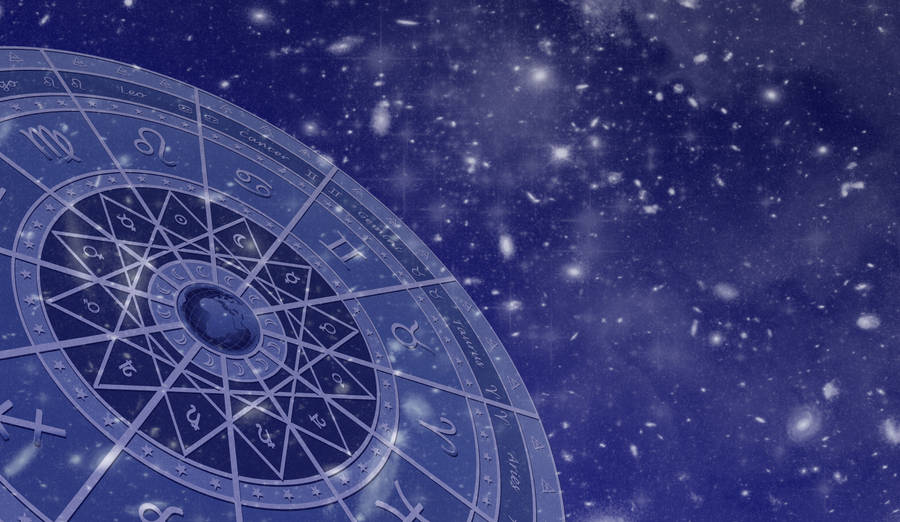 Horoscope Celestial Wheel Wallpaper