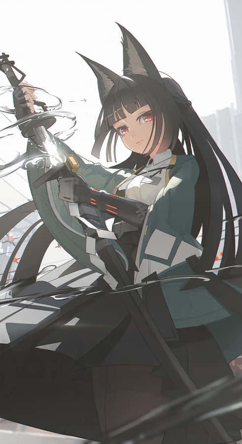 Hoshimi Miyabi Character Art Wallpaper