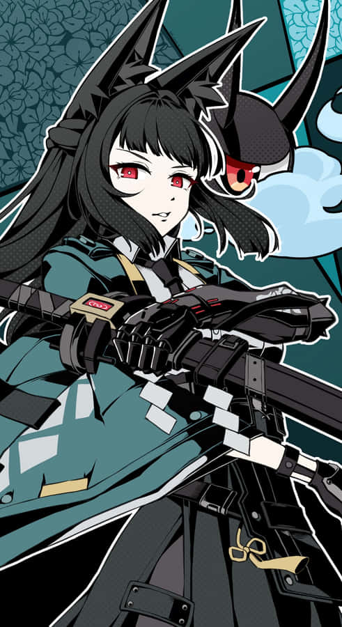 Hoshimi Miyabi Character Art Wallpaper