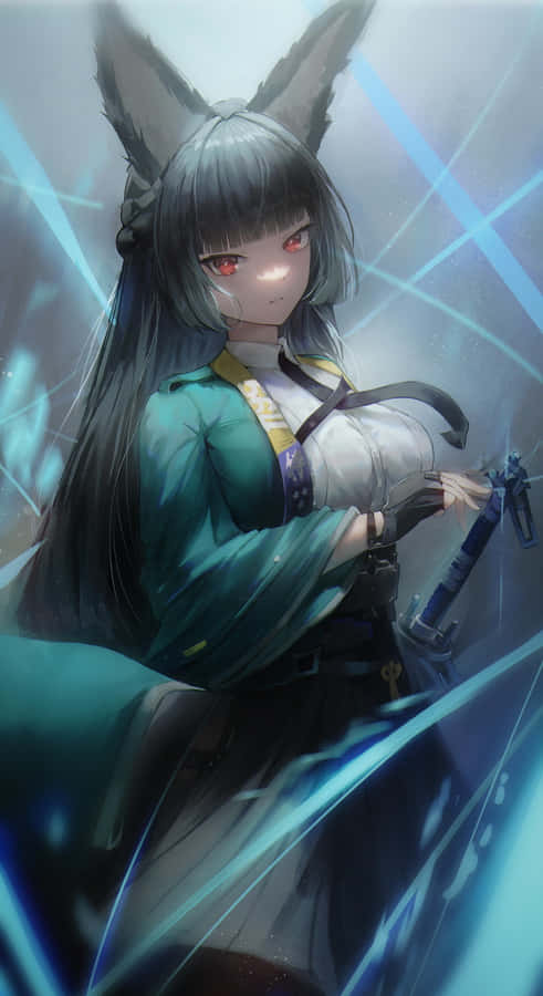 Hoshimi Miyabi Character Art Wallpaper