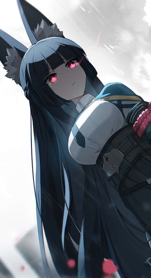 Hoshimi Miyabi Dark Aura Wallpaper