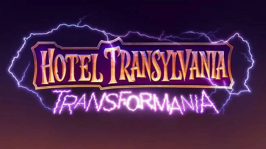 Hotel Transylvania Transformania Lightning Logo Wallpaper