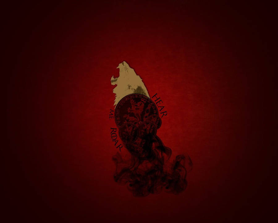 House Lannister Smoky Art Wallpaper