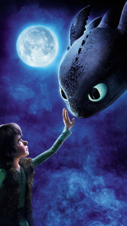 How To Train Your Dragon Toothless And Hiccup Wallpaper