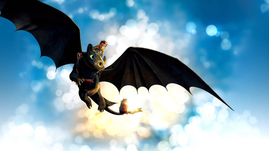 How To Train Your Dragon Toothless And Hiccup Wallpaper