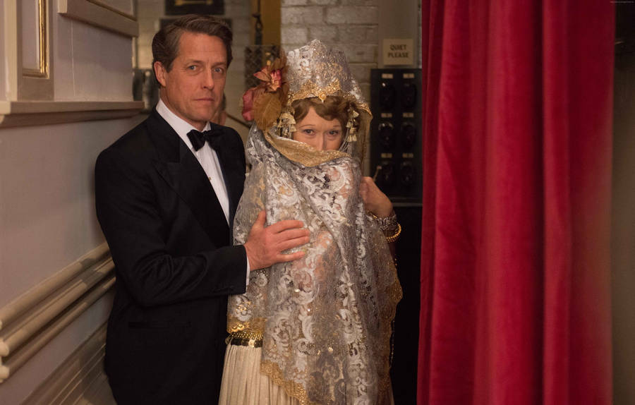 Hugh Grant Backstage Wallpaper