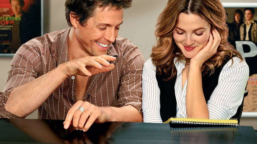 Hugh Grant Drew Barrymore Wallpaper