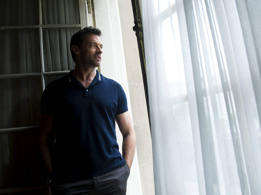 Hugh Jackman Casual Photoshoot Wallpaper