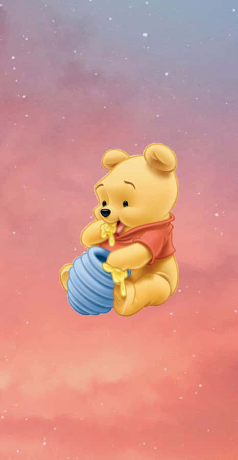 Hungry Winnie The Pooh Aesthetic Wallpaper