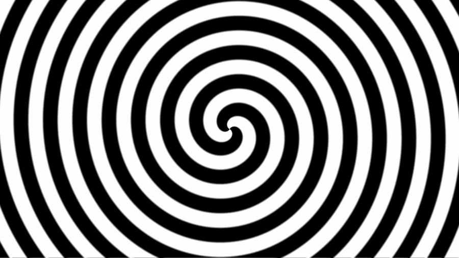 Hypnosis Swirl Pattern Wallpaper